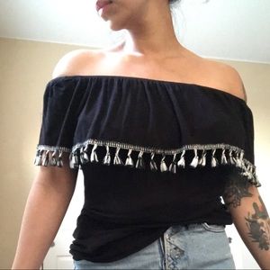 Off shoulder top